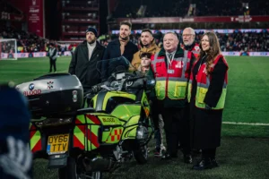 NBB Blood Bike in honour of Ian Coates